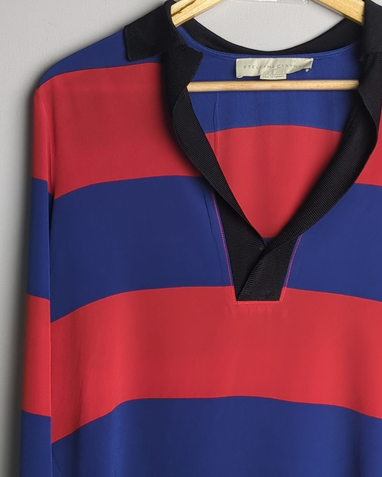 Stella Mccartney Blue Striped Pullover