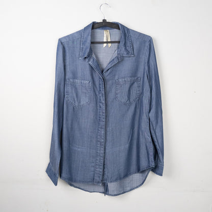 Denim Button-Down Shirt