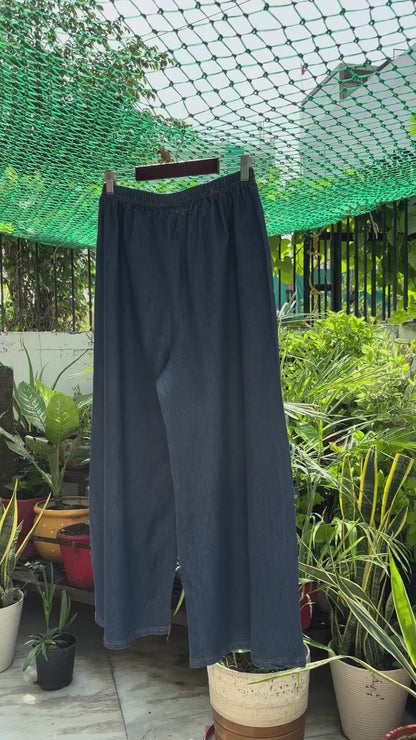 Denim Wide-Leg