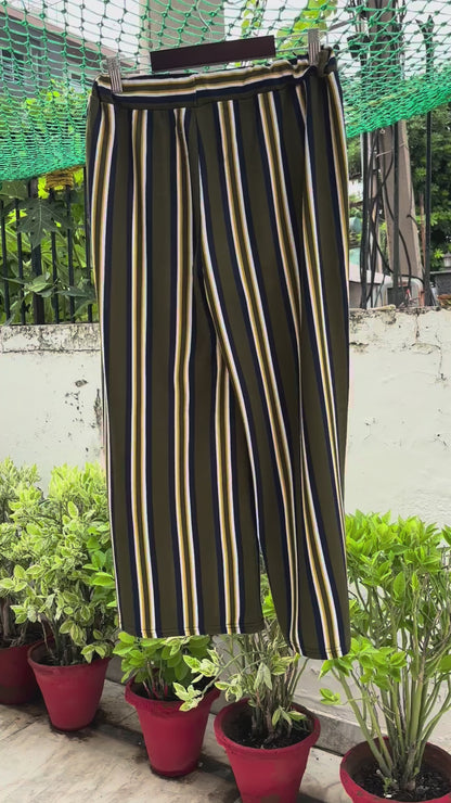 Striped Culottes