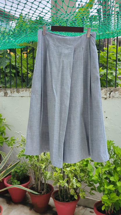 Grey Pleats