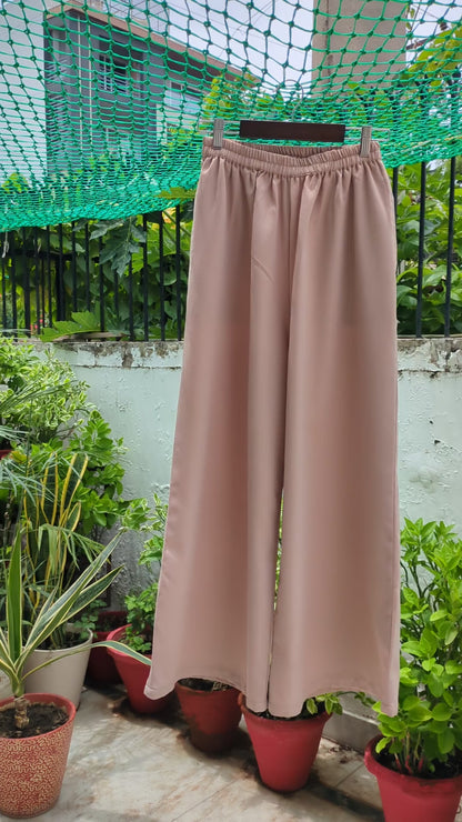 Beige Wideleg