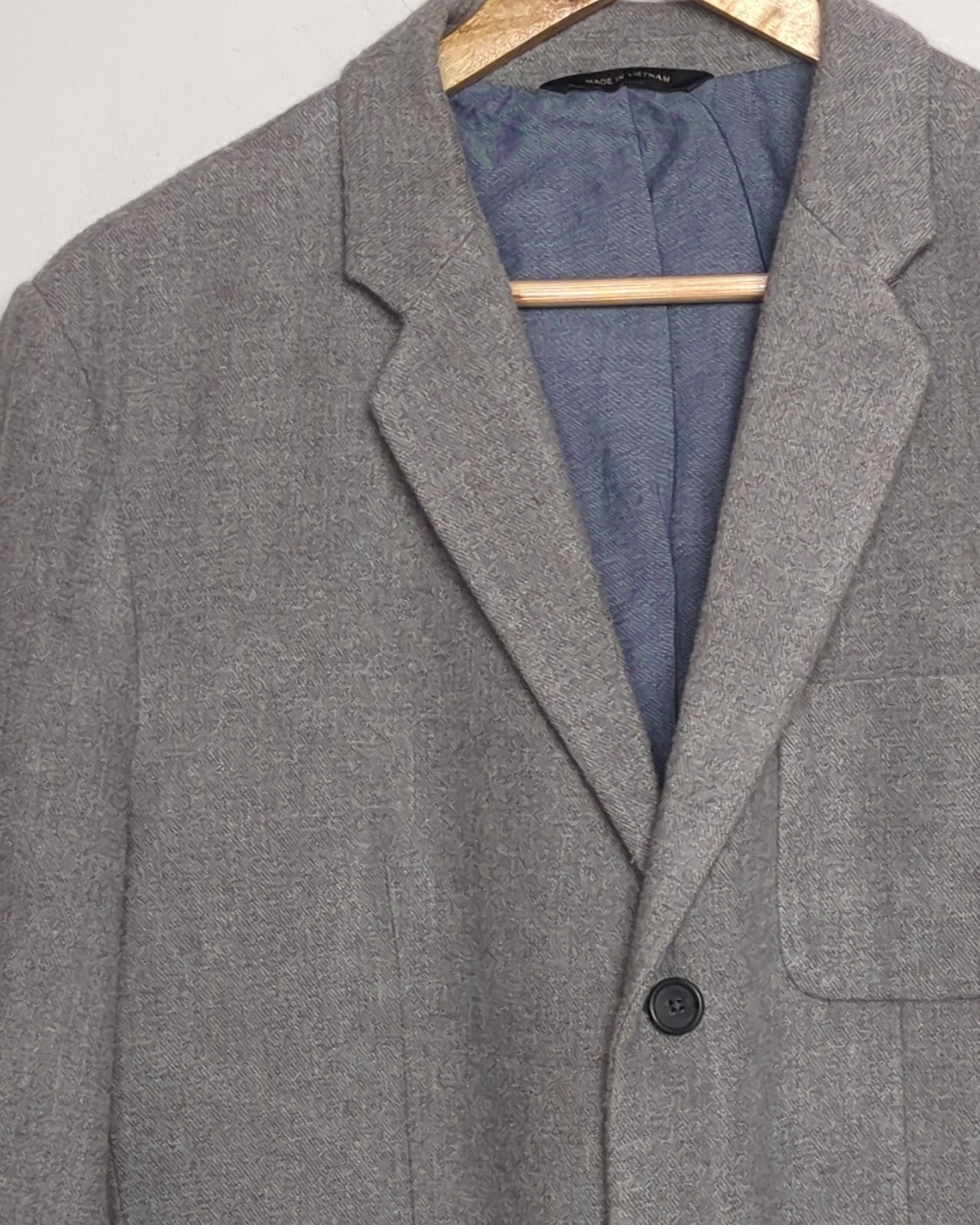 Banana Republic Gray Woolen Blazer