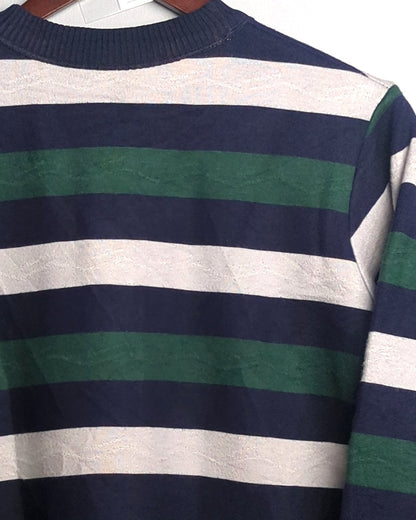 Blue Striped Sweater