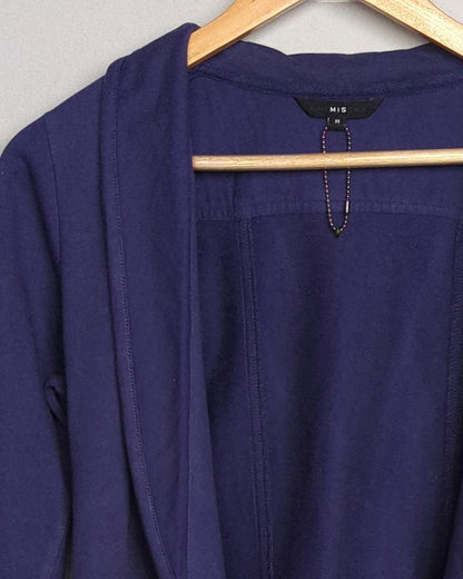 Chemistry Blue Open Blazer