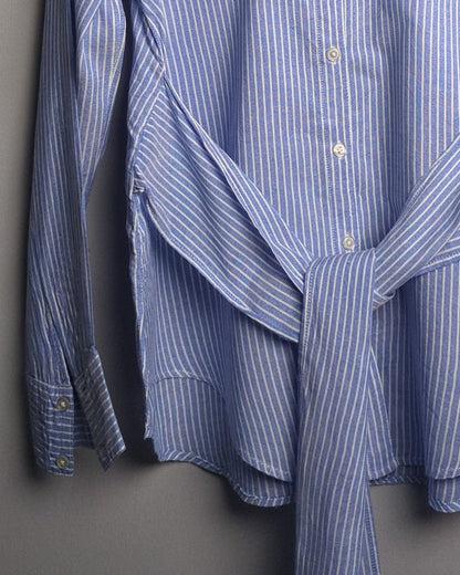 Francescas Blue Button Shirt