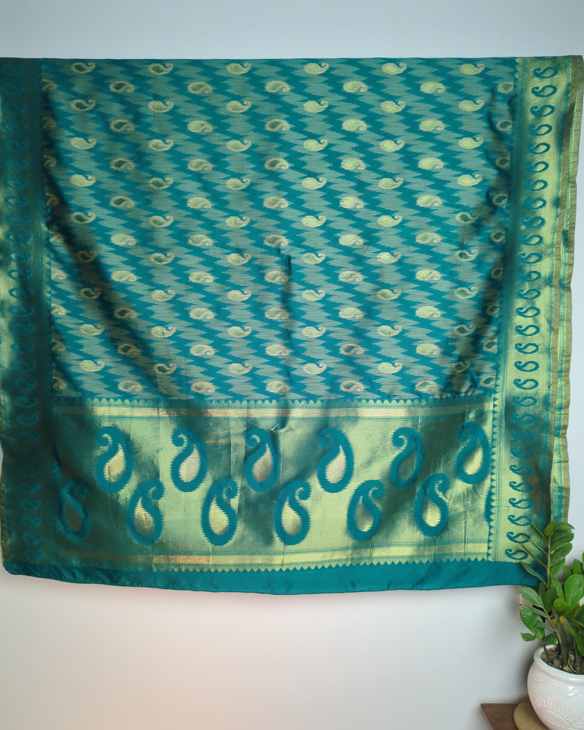 Green Silk Saree