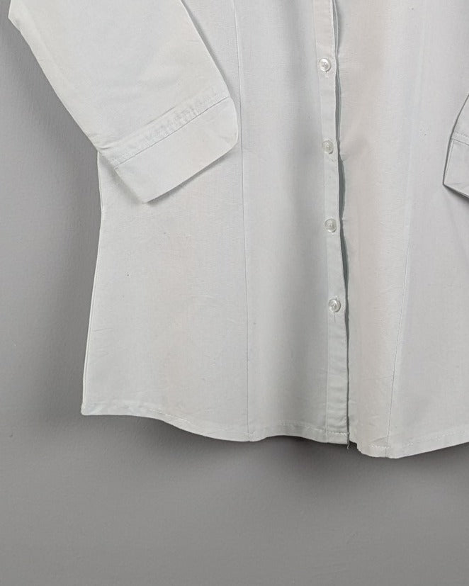 White Button Shirt