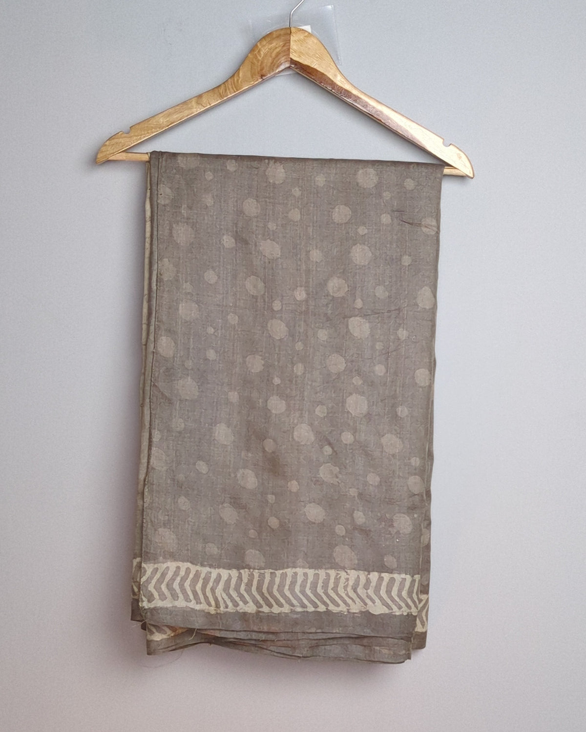 Beige Printed Saree