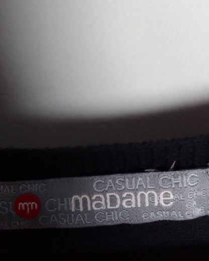 Madame Black V-Neck Sweater