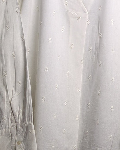 Old Navy White Embroidered Blouse