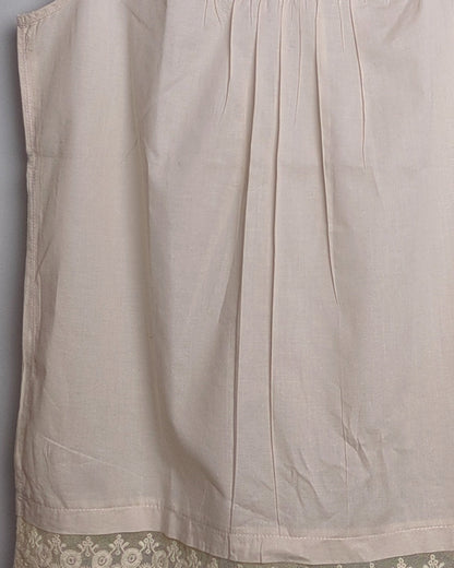 Promod Cream Cotton Top