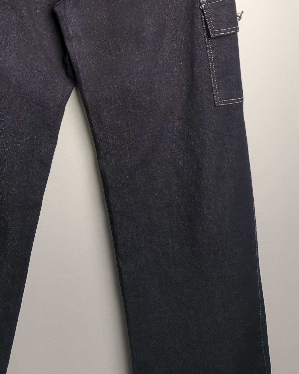 Black Cargo Jeans