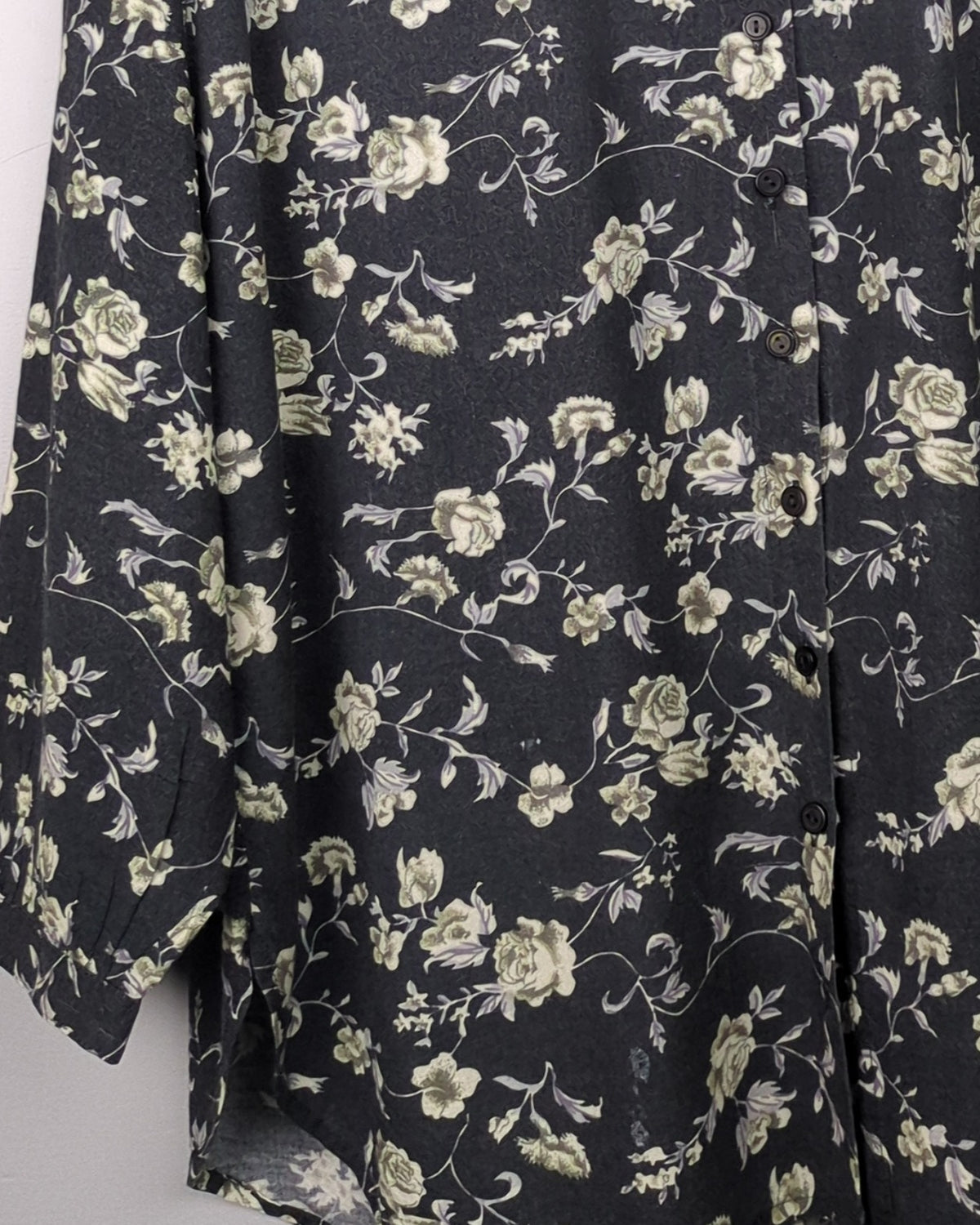 Black Button-Down Shirt