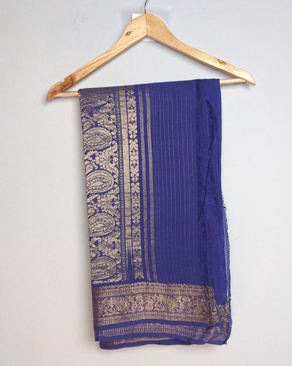 Blue Traditional Saree