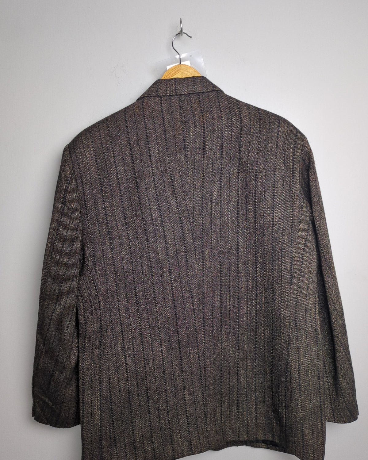 Brown Striped Blazer