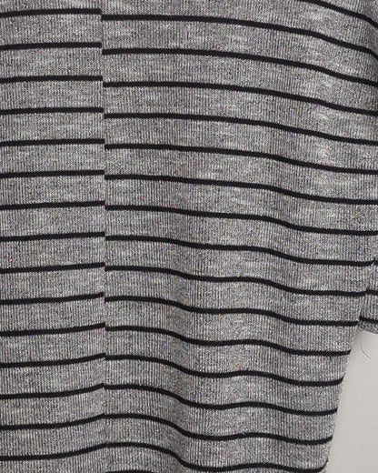 Nuon Grey Striped Sweater