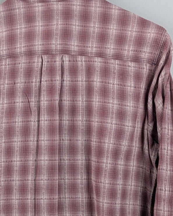 Wine Plaid Shirt