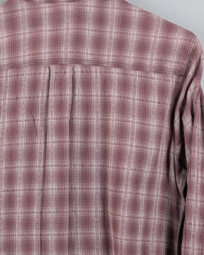 Wine Plaid Shirt