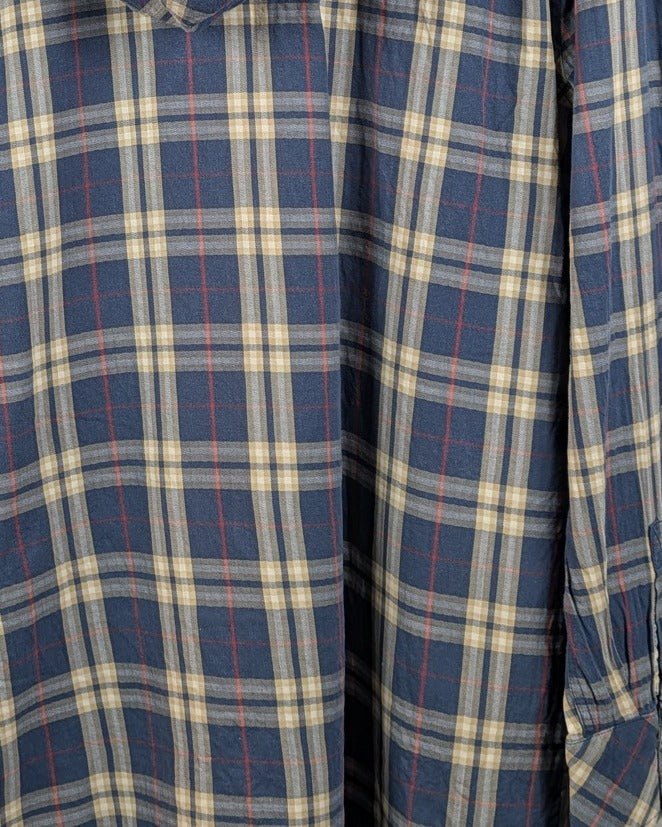 Blue Hooded Shirt