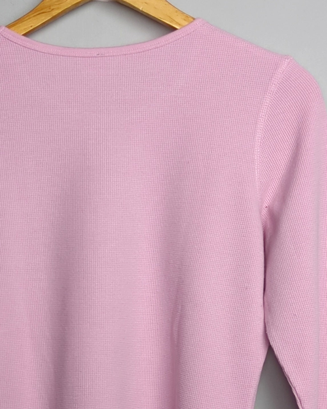 Reflections Pink Waffle Shirt