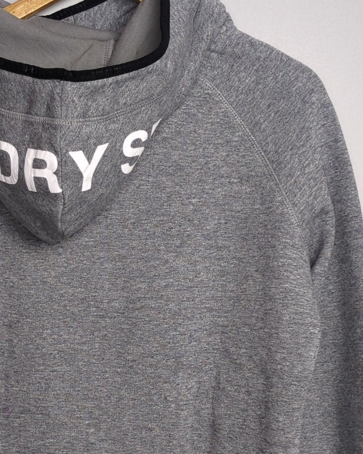 Superdry Gray Hooded Sweatshirt