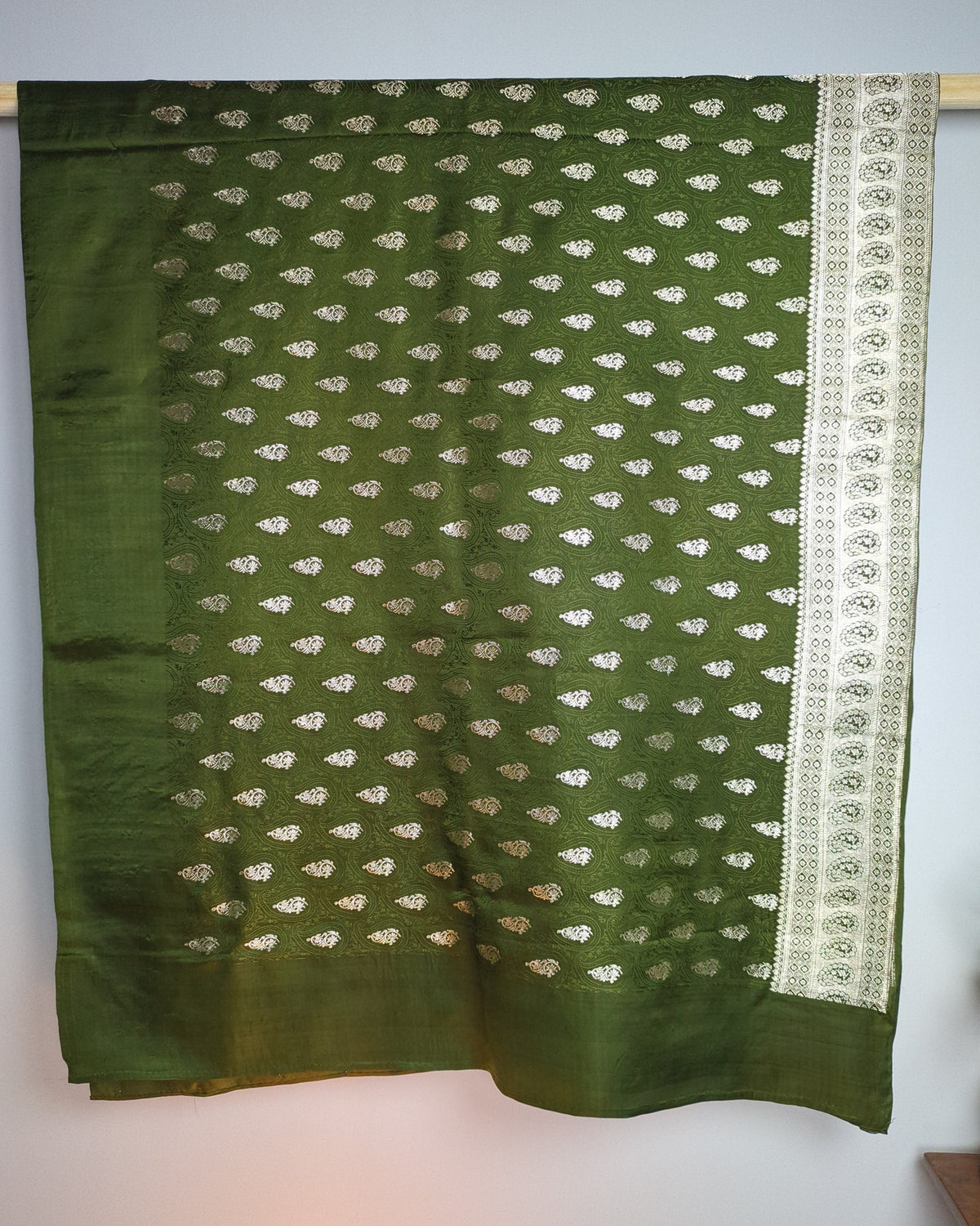 Green Ethnic Saree
