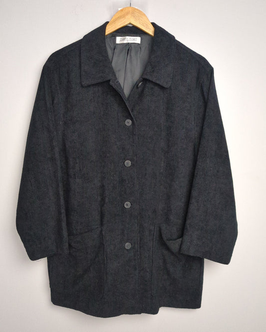 Pepper Angel Black Buttoned Jacket