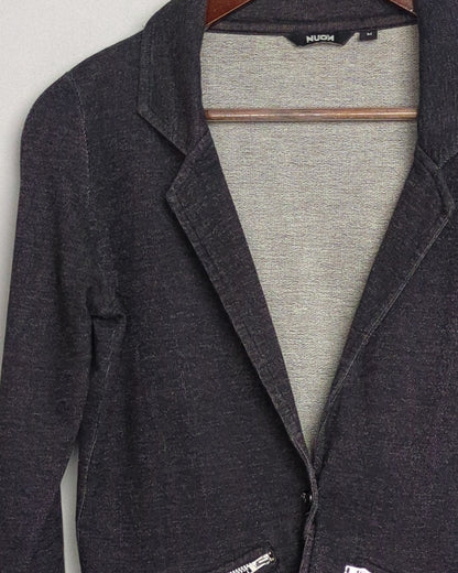 Nuon Black Casual Blazer