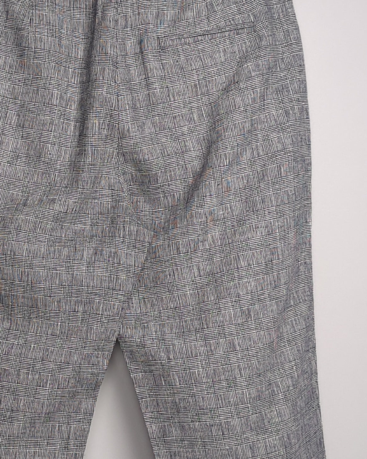 Marks & Spencer Gray Checked Trousers