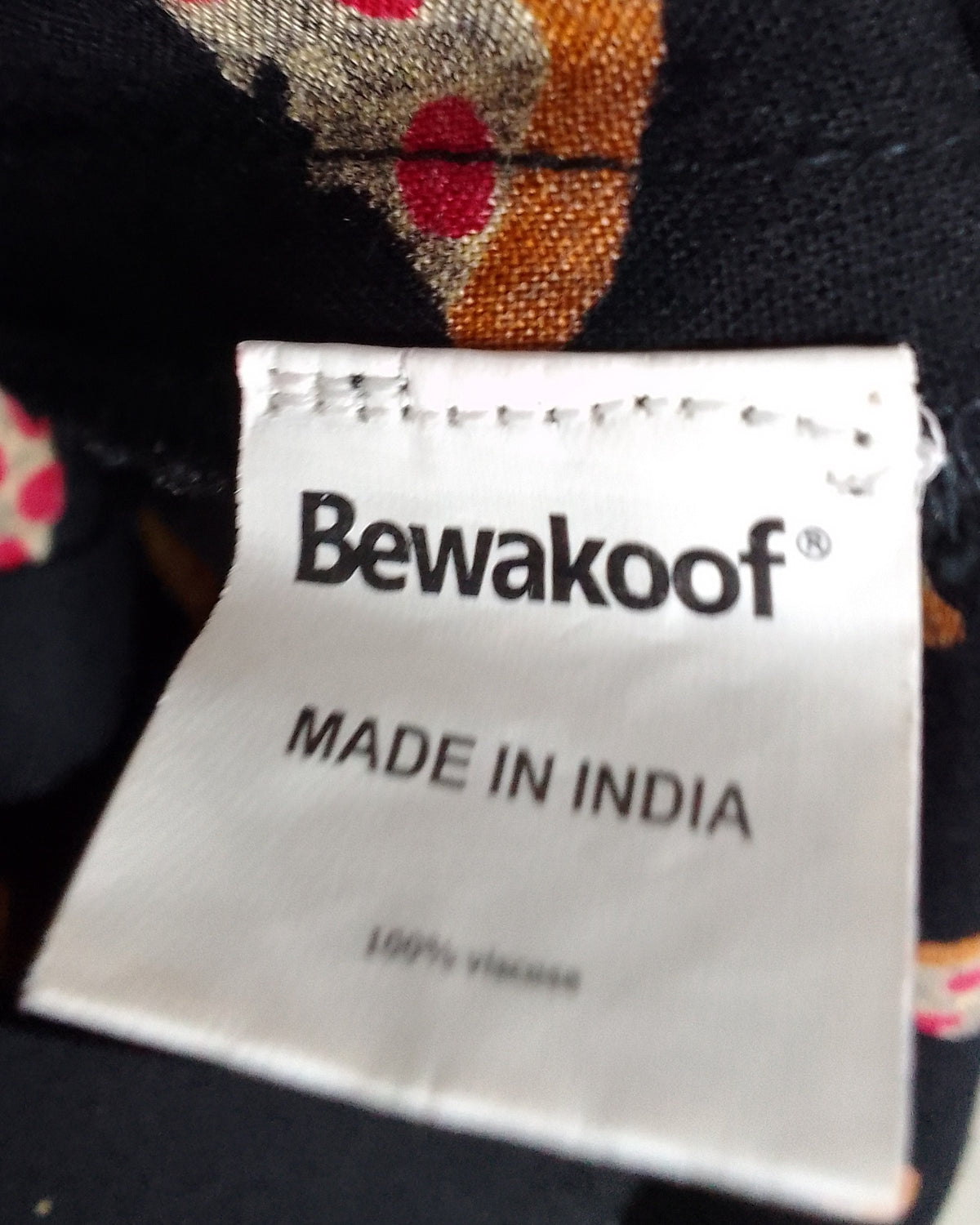 Bewakoof Black Pizza Shirt