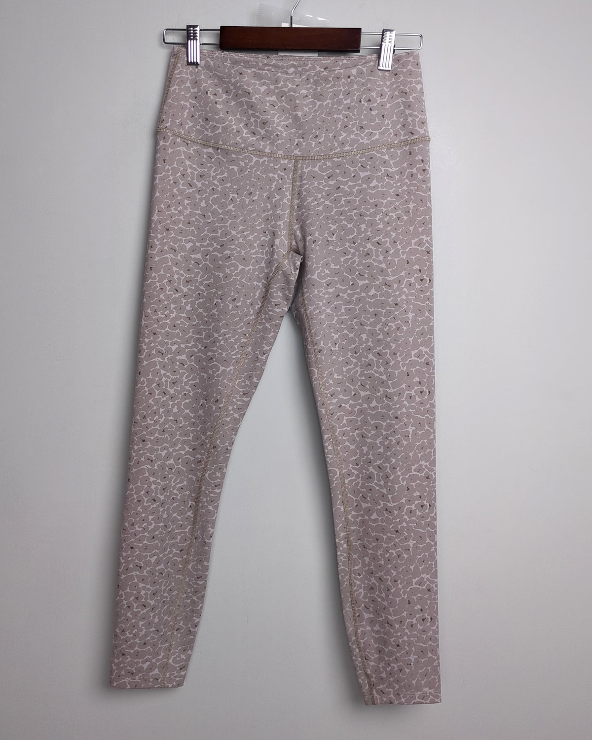 Grey Varley Recycled Polyester Elastane Printed Leggings