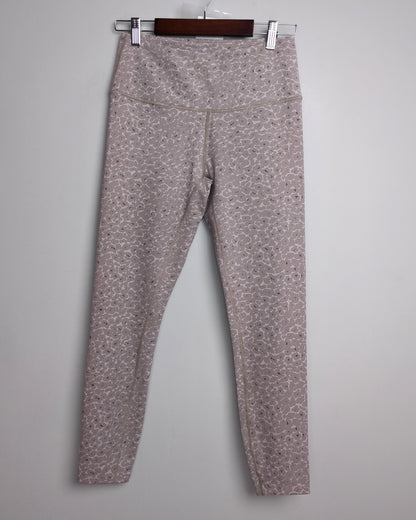 Grey Varley Recycled Polyester Elastane Printed Leggings