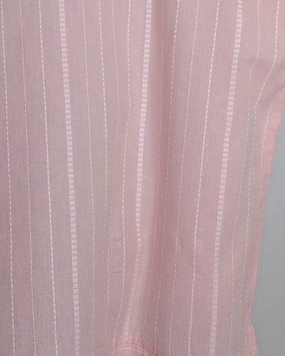 Miniature Auroville Pink Striped Top