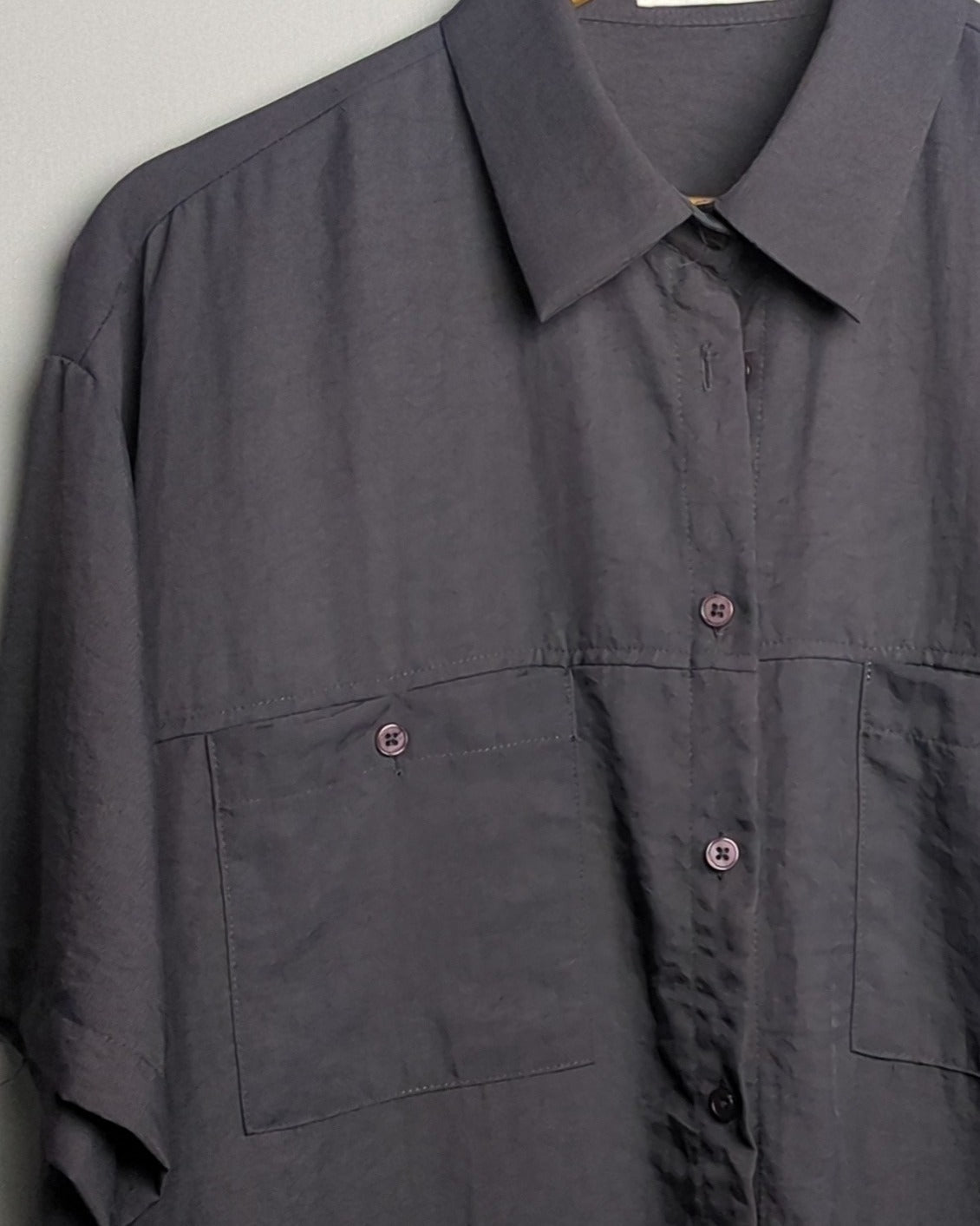 Dailyjou Gray Utility Shirt