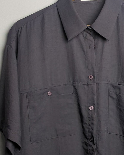 Dailyjou Gray Utility Shirt