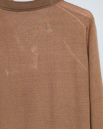 Weilidanshi Brown Polo Shirt