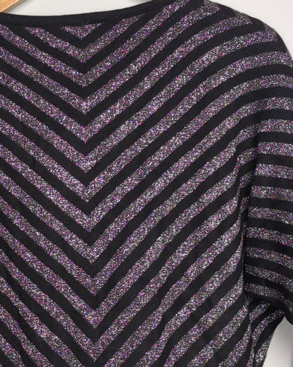 Black Chevron Sweater