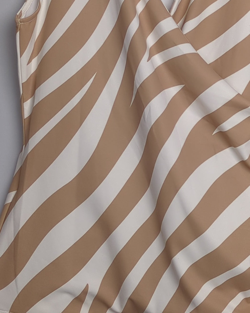Ann Taylor Beige Printed Women's Top