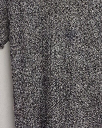 Shein Gray Ribbed Top