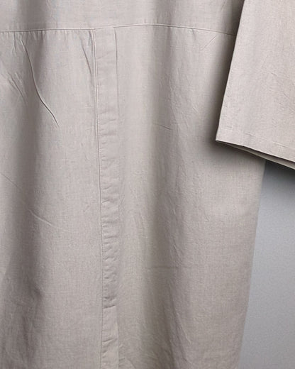 Ellen Tracy Beige Zip Top