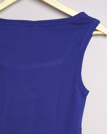 S.Oliver Blue Cotton Top