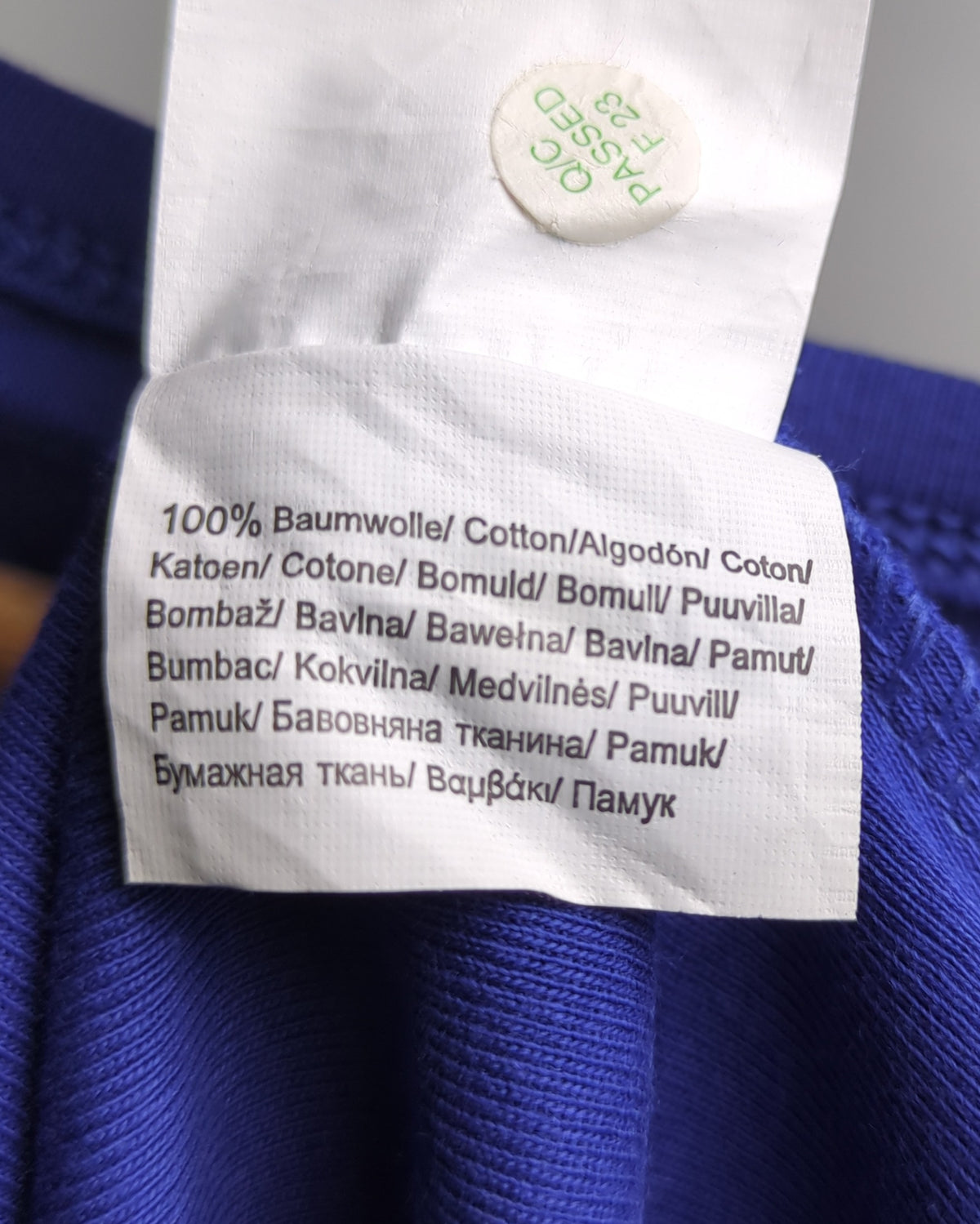 S.Oliver Blue Cotton Top