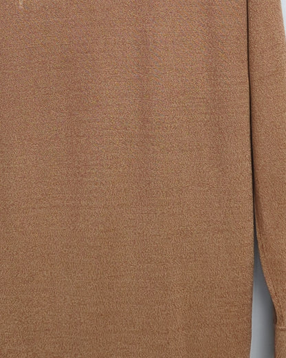 Weilidanshi Brown Polo Shirt