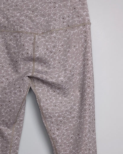 Grey Varley Recycled Polyester Elastane Printed Leggings