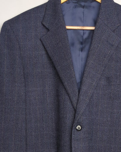 Miyuki Planza Blue Woolen Blazer
