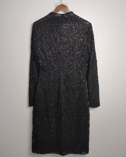 Ralph Lauren Grey Lace Dress