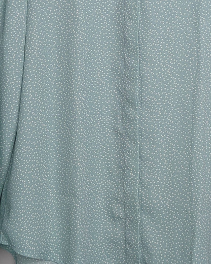 Marks And Spencer Green Printed Shirt