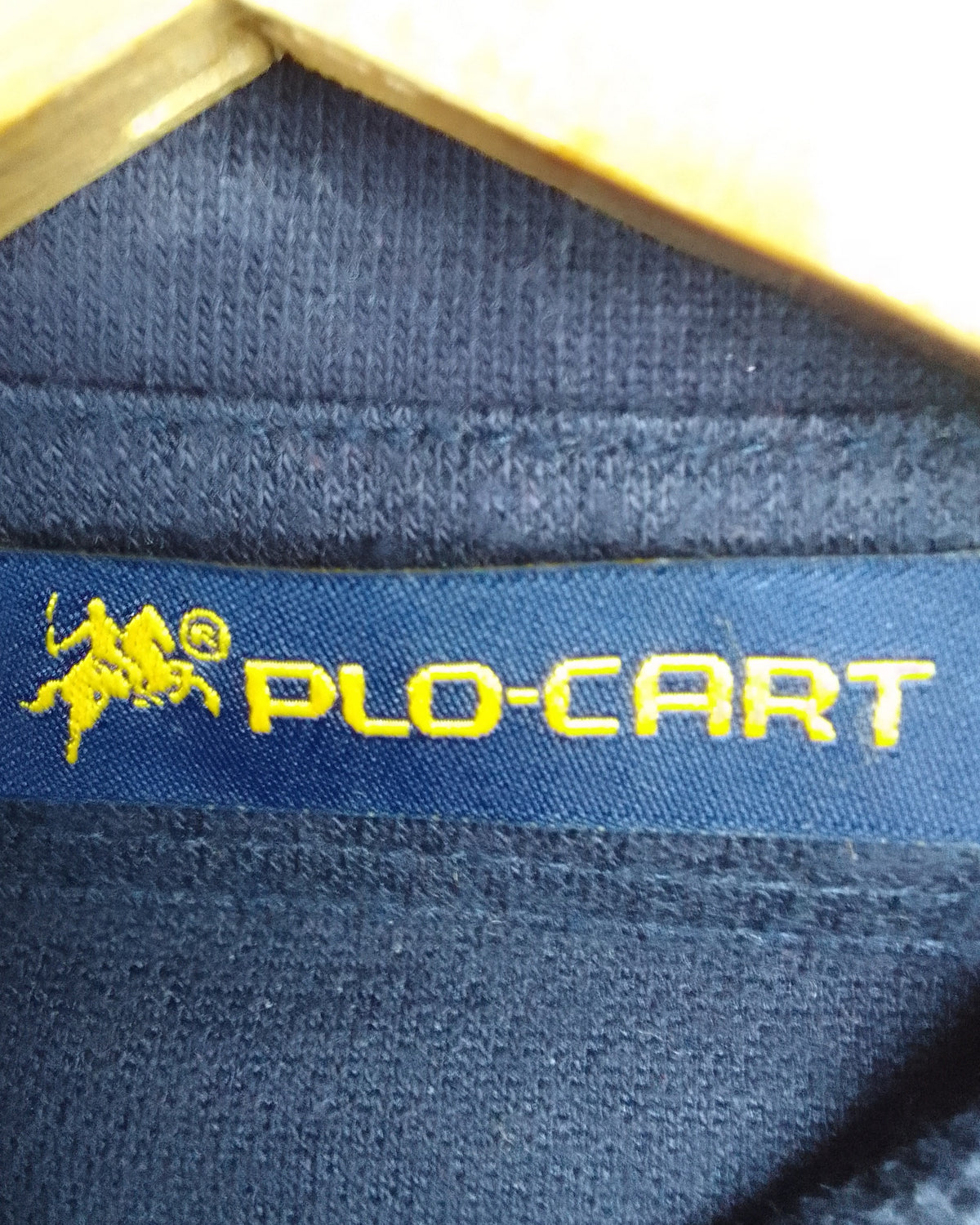 Polo Cart Blue Henley Shirt