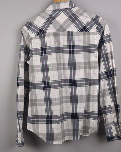 Gray Plaid Shirt